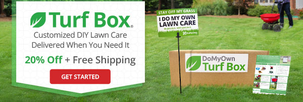 Turf Box - Customized DIY Lawn Care Delivered When You Need It - 20% off + Free Shipping |GET STARTED|